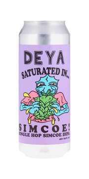 Deya Saturated in Simcoe DIPA, 8% 500ml Can - The Salusbury Winestore